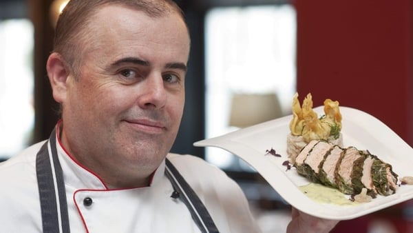 Hotel Meyrick Cabbage-wrapped Salmon and Mushroom