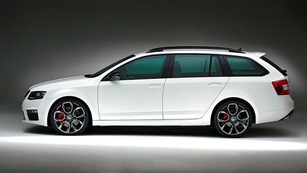 The RS is powered by two turbo-charged engine alternatives