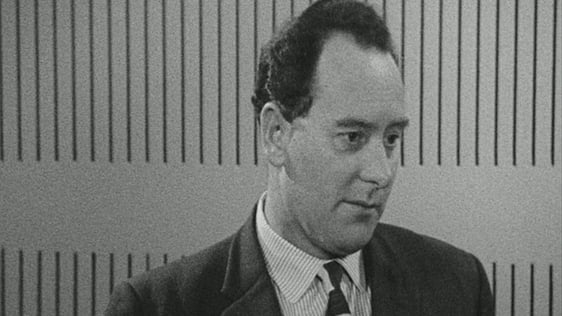Philip Parker, Telefís Éireann's Chief Engineer, 1963