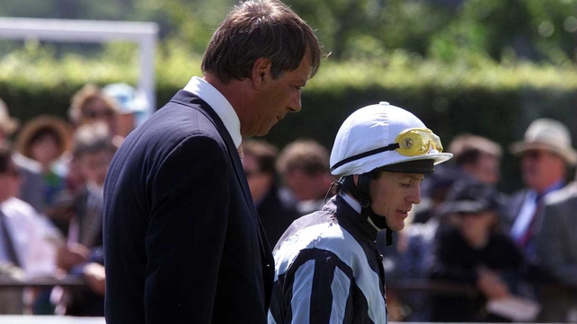 Henry Cecil and Kieren Fallon pictured before their high-profile split