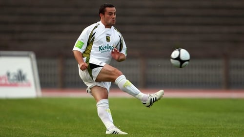 Colm James pictured in action during his time at Sporting Fingal