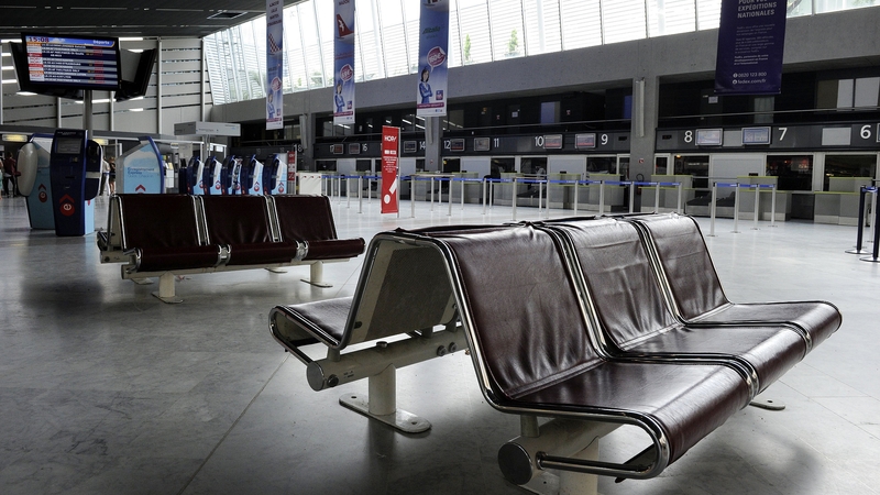 The first day of the action saw hundreds of flights grounded in France