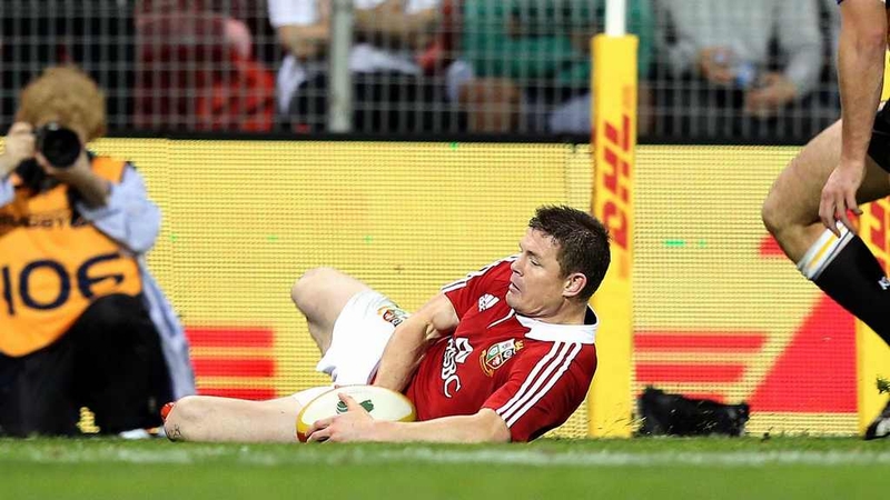 Brian O'Driscoll is only the third player in history to have featured on four Lions tours