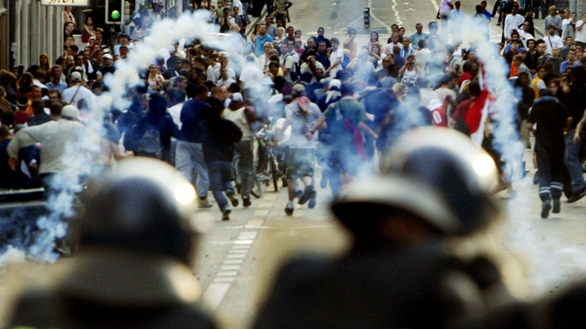 The 2003 summit in Evian, France was accompanied by protests in the neighbouring Swiss city of Geneva