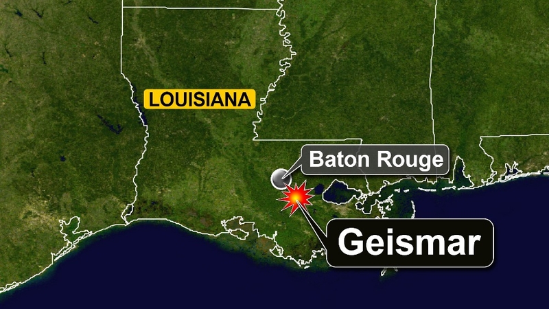 Eight people were taken to Baton Rouge Medical Center