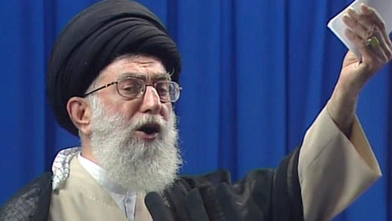 Ali Khamenei says Iranians 'don't give a damn' what the US says about the election