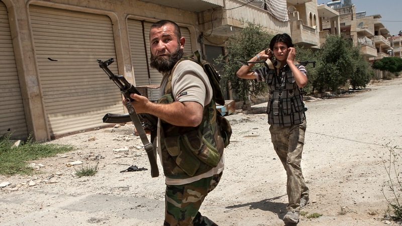 More than 90,000 people have died in two years of fighting in Syria