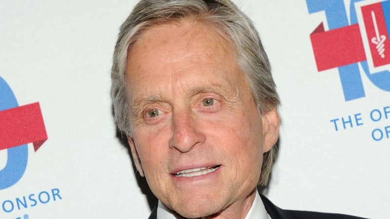 Michael Douglas was impressed with Matt Damon on Behind the Candelabra