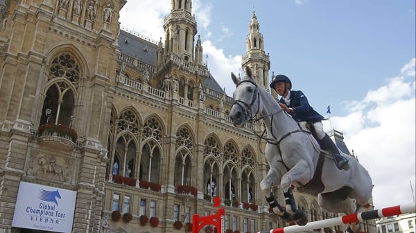 Bertram Allen in action at the Vienna Masters last year