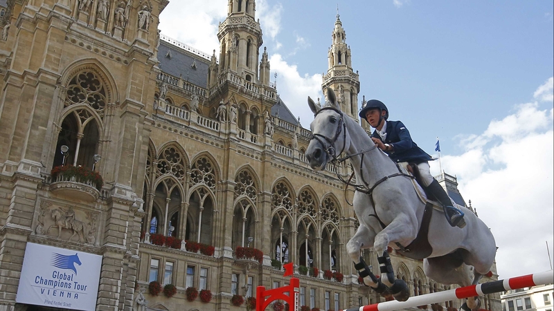 Bertram Allen in action at the Vienna Masters last year