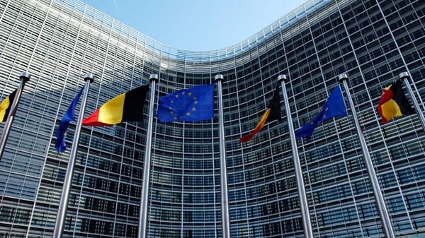 Euro zone economic sentiment fell to 104.4 this month from an downwardly revised 104.6 in May, Commission figures show