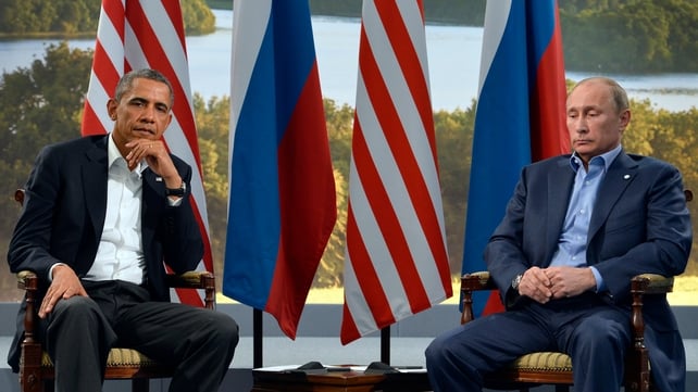 Barack Obama and Vladimir Putin had their first face-to-face meeting in over a year