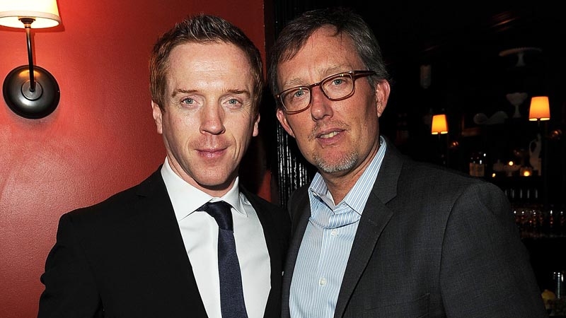 Damian Lewis and Alex Gansa