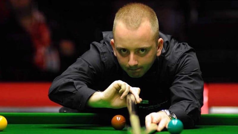 David Morris delighted his supporters with a win over veteran Peter Ebdon