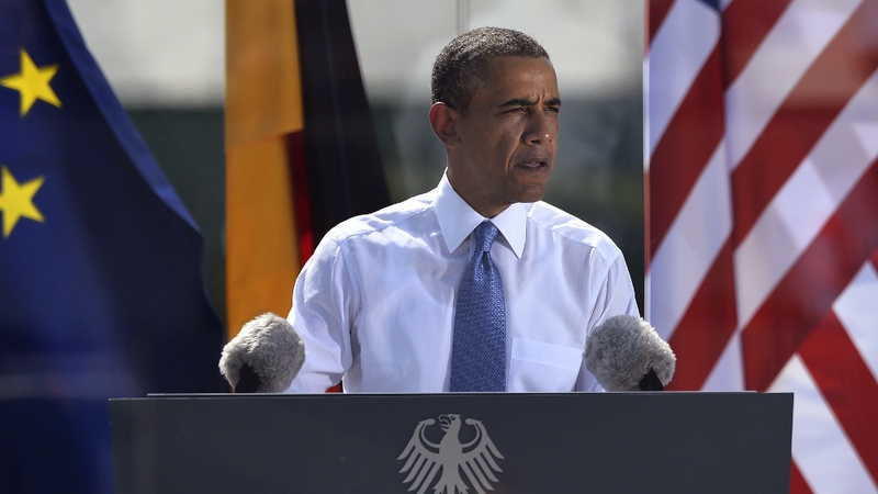 Barack Obama said he wanted the US and Russia to 'move beyond Cold War nuclear measures'