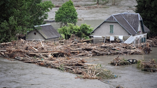 The Elbe, the Danube and other rivers overflowed their banks in early June following persistent heavy rain.