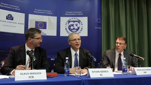 Craig Beaumont (right) said he did not expect a need for capital injections after stress tests next year