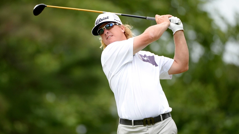 Charley Hoffman leads the Travelers Championship by one shot after the first round in Connecticut