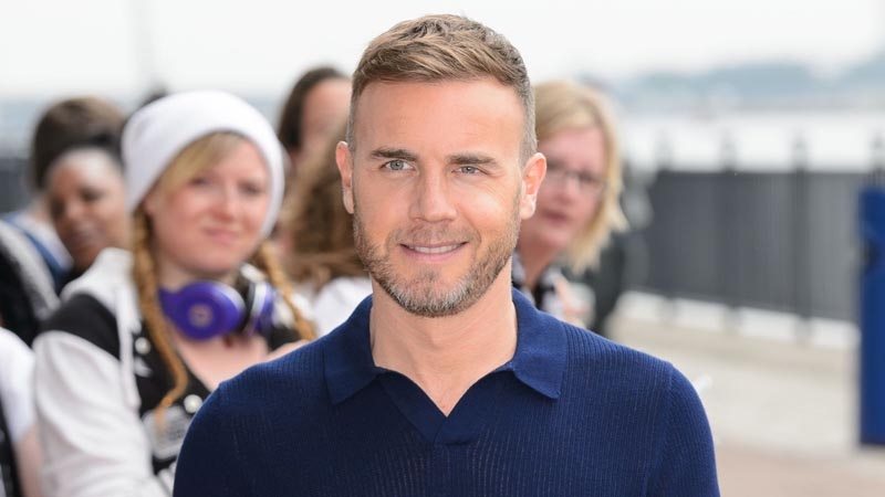 Gary Barlow - went all rock 'n' roll to inspire singer
