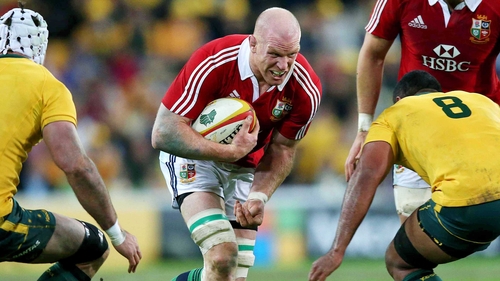 Paul O'Connell's Lions tour is over due to a fractured right forearm