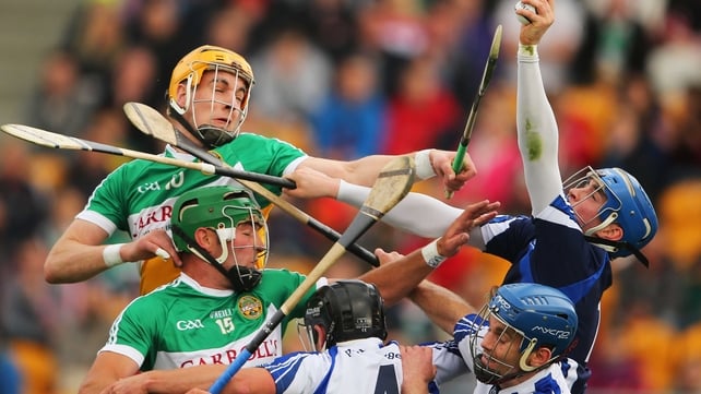 Waterford keeper Stephen O'Keeffe claims a high ball during their All-Ireland qualifier win against Offaly in Tullamore