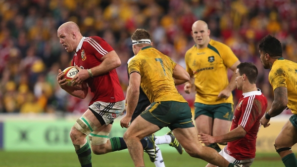 Paul O'Connell (left) has played in the past seven Lions tests