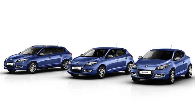 Renault Finance is offering six months' free car finance on a new 132 Renault Clio, Megane or Fluence