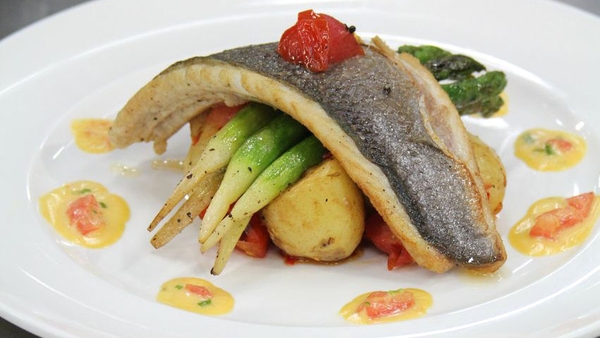 Pan Seared Sea Bass