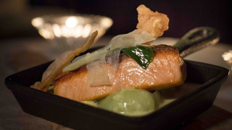 Pan Fried Salmon with Crispy Skin