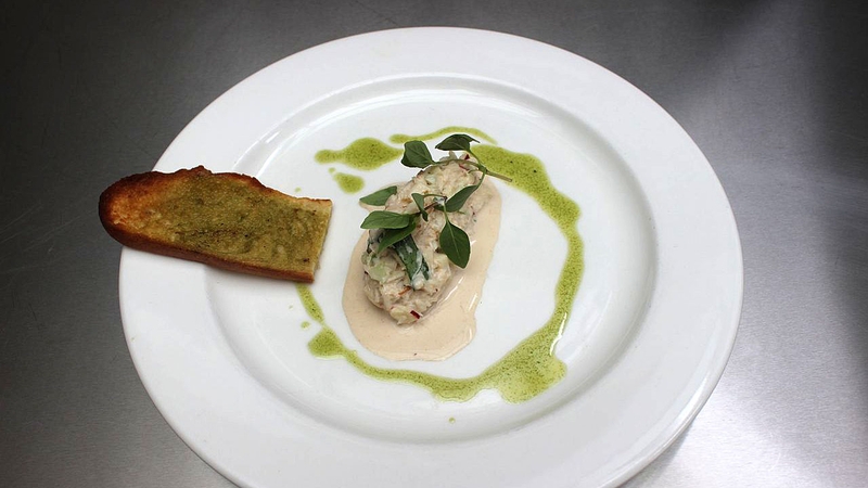 Clogherhead Crab Salad: MasterChef