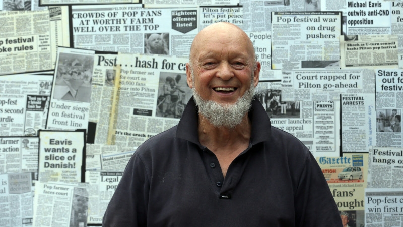We're not Worthy! Michael Eavis