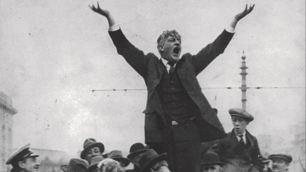 Jim Larkin in 1923. Photo: RTÉ Stills Library