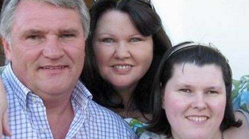 (L-R) Philip, Sheila and Sophie Wood were found dead at the rented apartment in Mijas