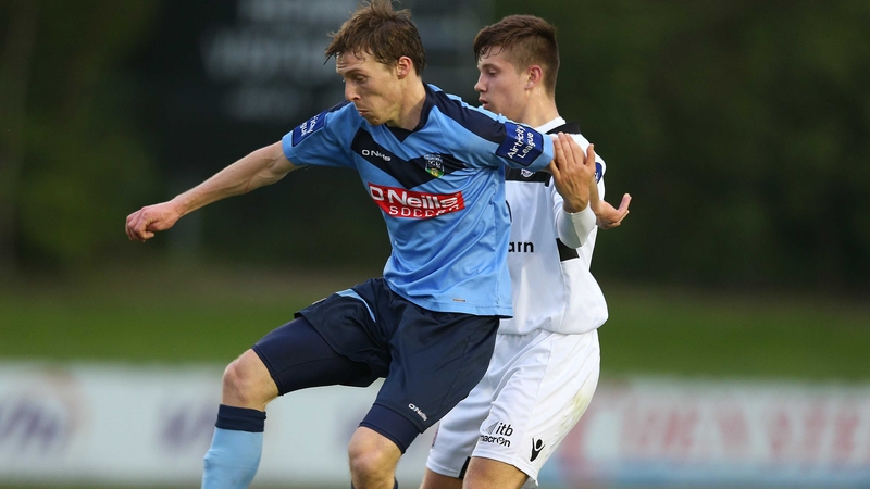 David McMillan, seen here in action against Bohs, scored two this evening against Cork