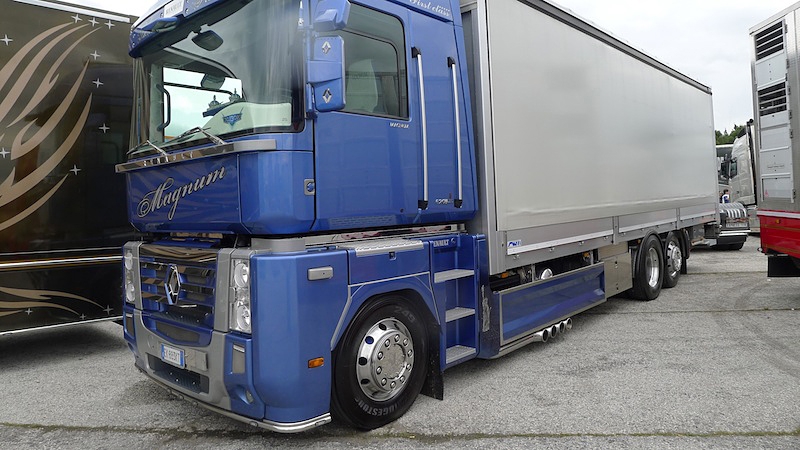 HGVs transport 75% of Europe's freight