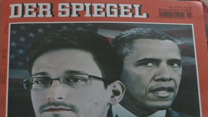 Latest revelations in German media from Edward Snowden files include US phone-tapping of Chancellor Merkel's private mobile