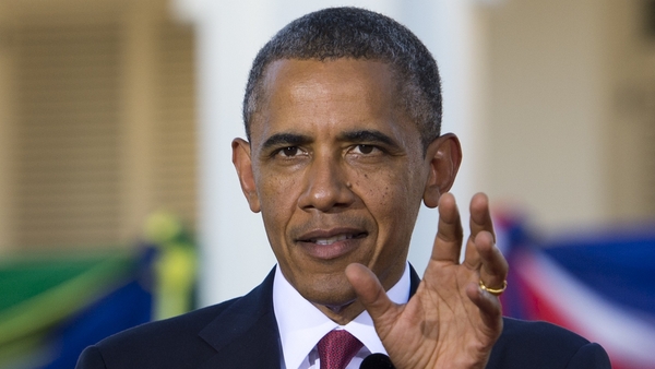 President Obama said "almost no information" is not shared