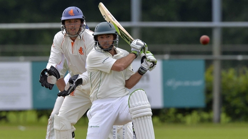 John Anderson hits a four for Ireland