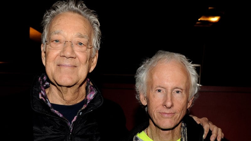 Robby Krieger (right) will hold a tribute concert for his former bandmate Ray Manzarek (left)