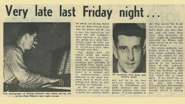 What did TV critics make of the very first Late Late Show?