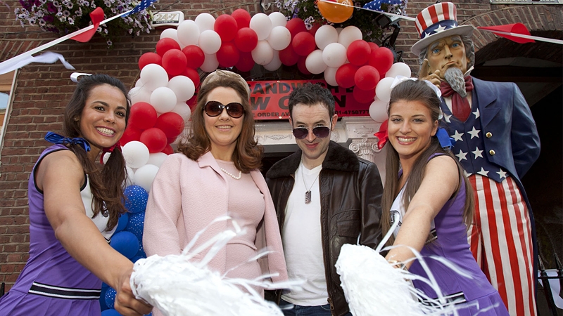 RTÉ 2fm's Ruth Scott and Paddy McKenna with Stella Ferreira and Aisling Sheerin