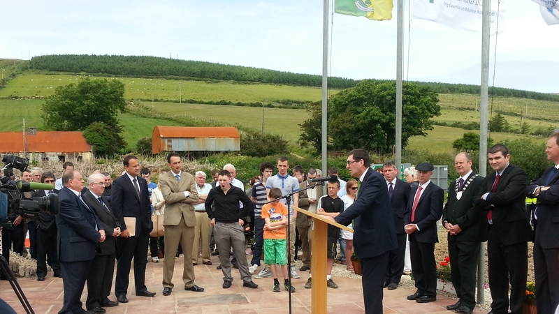 Minister for Transport Leo Varadkar attended the opening ceremony