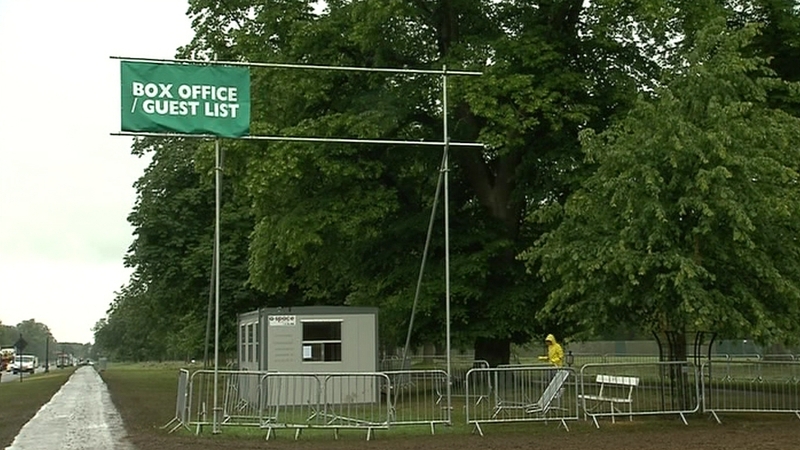 The Swedish House Mafia concert took place in the Phoenix Park