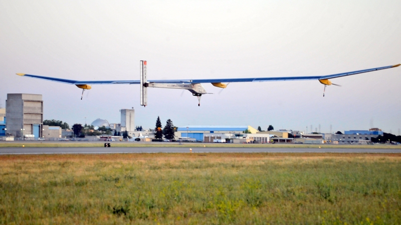 Solar Impulse began its journey from San Francisco in early May