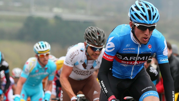 Dan Martin (front right) has been named on Ireland's team for the UCI Road World Championships