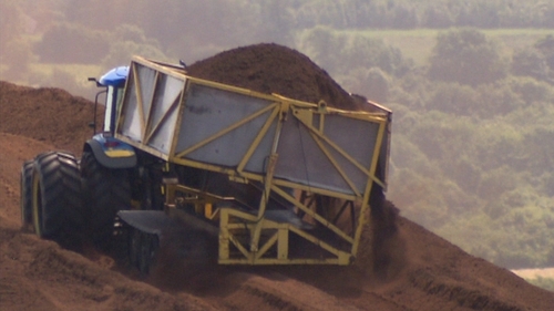Bord Na Móna is hoping to achieve 100% of its target harvest for 2013