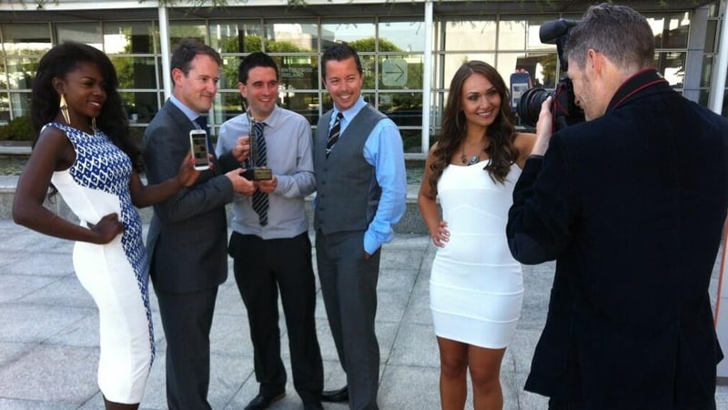 Dr Mark Hughes and Bobby Pringle developed the 'Style-Eyes' app