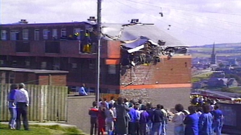 Eugene Dalton died when the roof and walls collapsed in a flat in Creggan