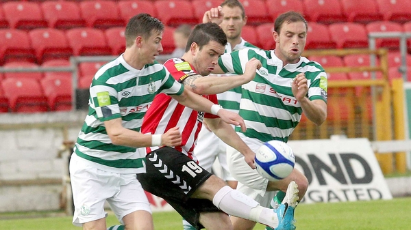 Shamrock Rovers were too good for Derry City at the weekend