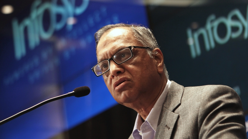 First Infosys earnings report since firm brought back co-founder NR Narayana Murthy as executive chairman.